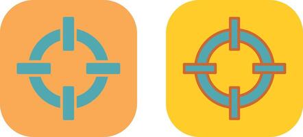 Lifebuoy Icon Design vector