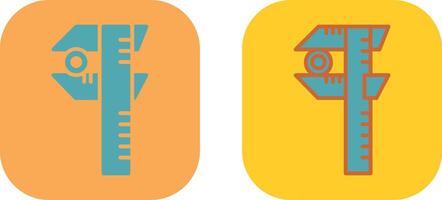 Caliper Icon Design vector