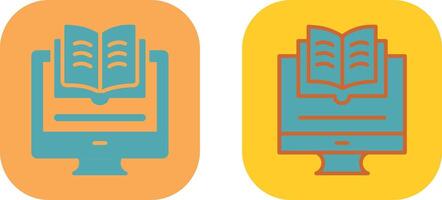 Ebook Icon Design vector