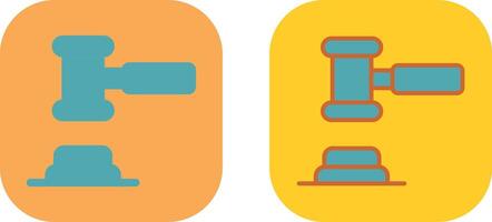 Gavel Icon Design vector