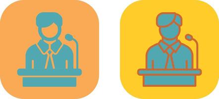 Candidate Icon Design vector