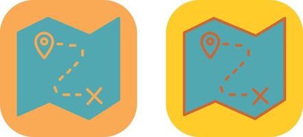 Map Icon Design vector