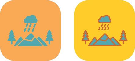 Mountain Icon Design vector