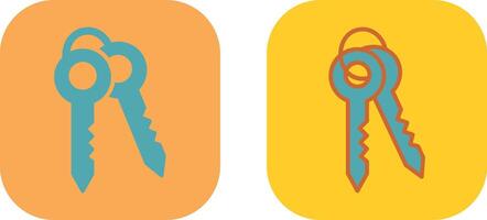 Keys Icon Design vector