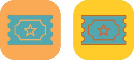 Tickets Icon Design vector