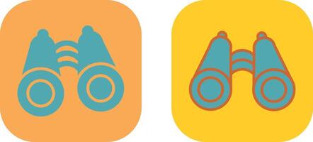 Binoculars Icon Design vector