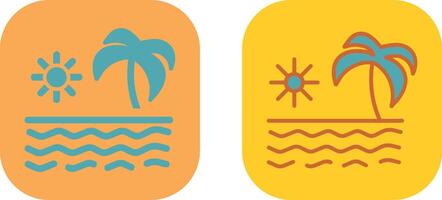 diseño de icono de verano vector