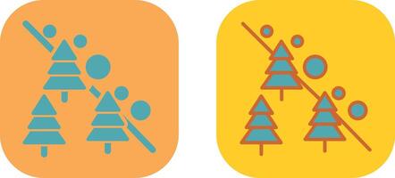 Avalanche Icon Design vector