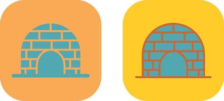 Igloo Icon Design vector