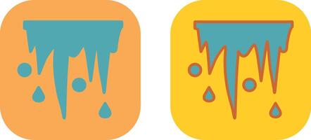 Icicle Icon Design vector