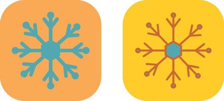 Snowflake Icon Design vector