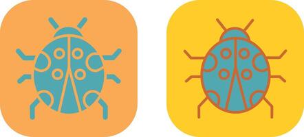 Ladybug Icon Design vector