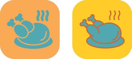 Chicken Icon Design vector