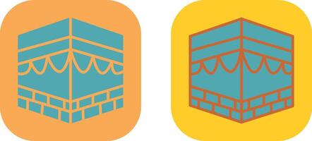 Khana Kaaba Icon Design vector