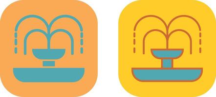 Fountain Icon Design vector