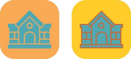 Mansion Icon Design vector