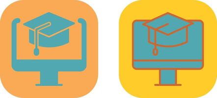 elearning icono diseño vector