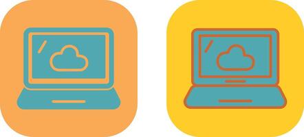 Laptop Icon Design vector