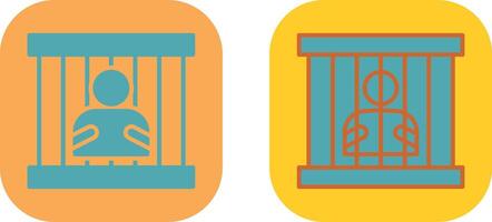 Jail Icon Design vector