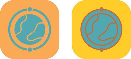 Earth Icon Design vector