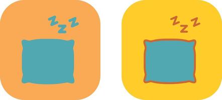 Pillow Icon Design vector