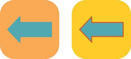 Left Icon Design vector