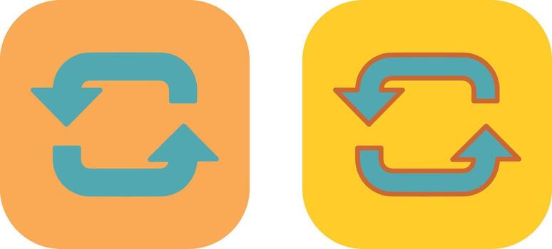 Loop Icon Design vector