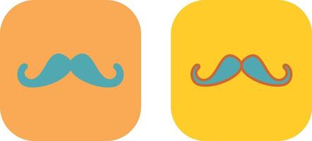 diseño de icono de bigote vector