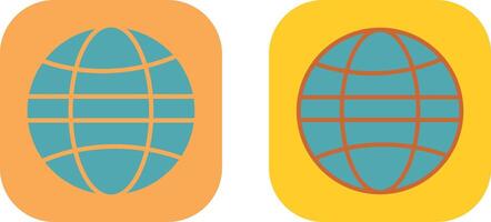 Globe Icon Design vector