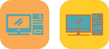 Computer Icon Design vector