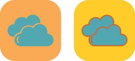 diseño de icono de nube vector