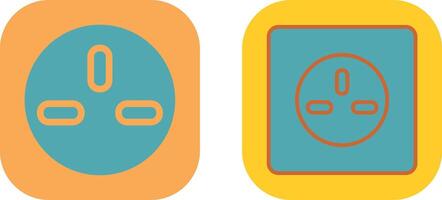 Socket Icon Design vector