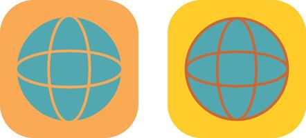 Globe Icon Design vector