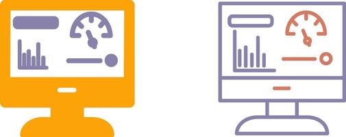 Dashboard Icon Design vector