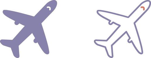 Aeroplane Icon Design vector