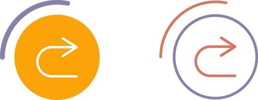 Previous Icon Design vector