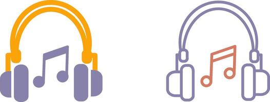 Headphone Icon Design vector