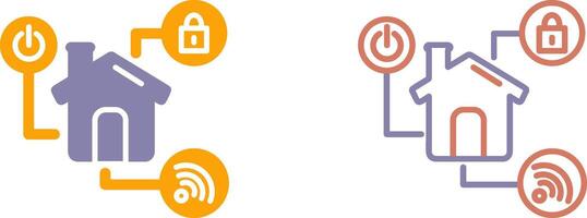 Smarthome Icon Design vector