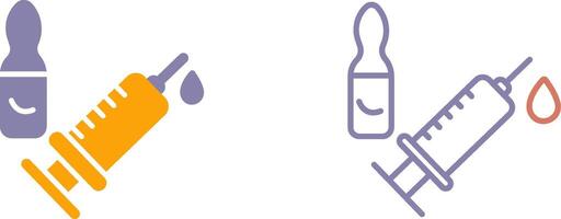 Syringe Icon Design vector