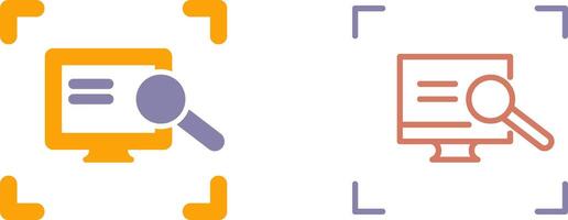 Scan Icon Design vector