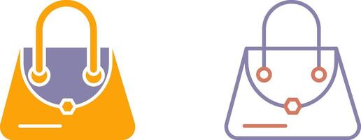 Handbag Icon Design vector