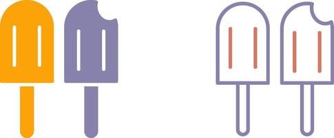 Popsicle Icon Design vector