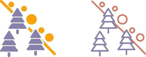 Avalanche Icon Design vector