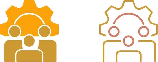 Manage Icon Design vector