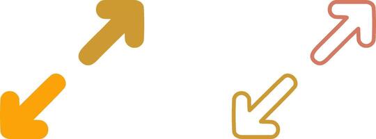 Expand Icon Design vector