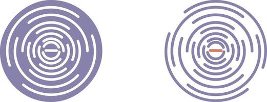 Maze Icon Design vector