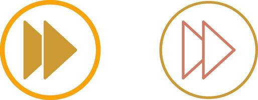 Next Icon Design vector