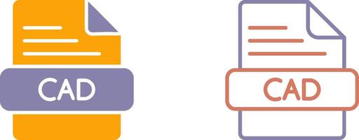 CAD Icon Design vector