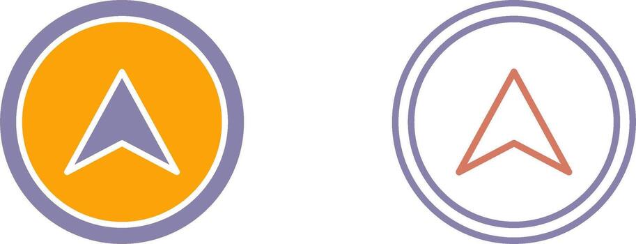 Navigation Icon Design vector