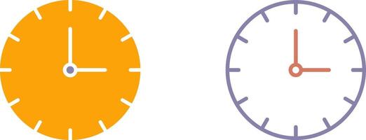 Time Icon Design vector